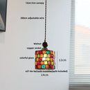 GobekUsa LED Glass & Wood Pendant Light for Aisle, Coffee Living Room - Japanese Style