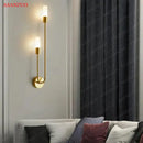 GobekUsa LED Gold Candlestick Wall Light for Indoor Decor and Ambiance