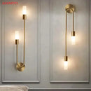 GobekUsa LED Gold Candlestick Wall Light for Indoor Decor and Ambiance