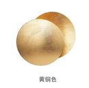 GobekUsa LED Gold Eclipse Circle Wall Lamp for Bedroom Living Room