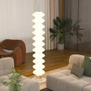 GobekUsa LED Gourd Sanding Floor Lamp: Nordic Design for Living Room, Bedroom & Shop