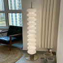 GobekUsa LED Gourd Sanding Floor Lamp: Nordic Design for Living Room, Bedroom & Shop