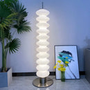 GobekUsa LED Gourd Sanding Floor Lamp: Nordic Design for Living Room, Bedroom & Shop