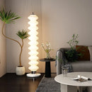 GobekUsa LED Gourd Sanding Floor Lamp: Nordic Design for Living Room, Bedroom & Shop