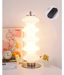 GobekUsa LED Gourd Sanding Floor Lamp: Nordic Design for Living Room, Bedroom & Shop