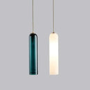 GobekUsa LED Green Glass Pendant Lamp for Kitchen Bar Decor - Hanging Chandeliers Lighting
