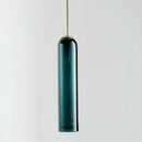 GobekUsa LED Green Glass Pendant Lamp for Kitchen Bar Decor - Hanging Chandeliers Lighting
