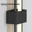 GobekUsa LED Grille Living Room Sofa TV Wall Lamp Strip, Minimalist Modern Bedroom Bedside Lighting