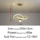 GobekUsa LED Gypsophila Chandelier for Modern Living Room Decor - Crown Ceiling Pendant Light