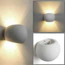 GobekUsa LED Gypsum Wall Sconce 5W for Bedroom Living Room Kitchen Decor