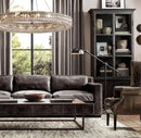 GobekUsa LED Halo Crystal Chandelier for Bedroom Living Dining Room Decor