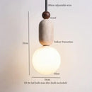 GobekUsa LED Hanging Lamp for Kitchen Cafe Living Room Pendant Lighting