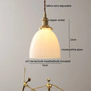 GobekUsa LED Hanging Lamp Modern Style Nordic Pendant Lights Fixtures for Bedroom Living Room
