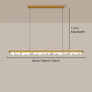 GobekUsa LED Hanging Lamps Strip: Modern Art Designer Pendant Lights for Home Decor