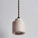 GobekUsa LED Hanging Light Fixture Yellow Travertine Nordic Wire Adjustable Pendant Lamp