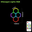 GobekUsa LED Hex Garage Light with Remote Control