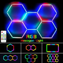 GobekUsa LED Hex Garage Light with Remote Control