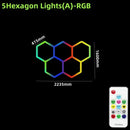 GobekUsa LED Hex Garage Light with Remote Control