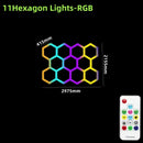 GobekUsa LED Hex Garage Light with Remote Control