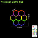 GobekUsa LED Hex Garage Light with Remote Control
