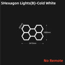 GobekUsa LED Hex Garage Light with Remote Control