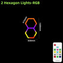 GobekUsa LED Hex Garage Light with Remote Control