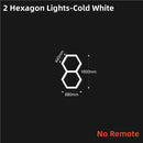 GobekUsa LED Hex Garage Light with Remote Control