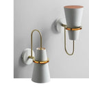 GobekUsa LED Horn Wall Lamp: Modern Nordic Sconces for Bedside, Living Room, Home Decor