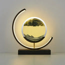 GobekUsa LED Hourglass Quicksand Desk Lamp, Unzip Decor, Night Light, Holiday Gift