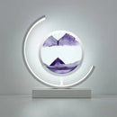 GobekUsa LED Hourglass Quicksand Desk Lamp, Unzip Decor, Night Light, Holiday Gift