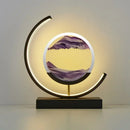 GobekUsa LED Hourglass Quicksand Desk Lamp, Unzip Decor, Night Light, Holiday Gift