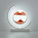 GobekUsa LED Hourglass Quicksand Desk Lamp, Unzip Decor, Night Light, Holiday Gift