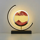 GobekUsa LED Hourglass Quicksand Desk Lamp, Unzip Decor, Night Light, Holiday Gift