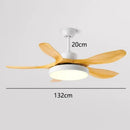GobekUsa LED Indoor Ceiling Fan Lights for Living, Bedroom, Dining Room