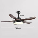 GobekUsa LED Indoor Ceiling Fan Lights for Living, Bedroom, Dining Room