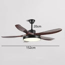 GobekUsa LED Indoor Ceiling Fan Lights for Living, Bedroom, Dining Room