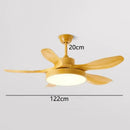 GobekUsa LED Indoor Ceiling Fan Lights for Living, Bedroom, Dining Room