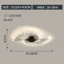 GobekUsa LED Indoor Ceiling Light: Modern Art Luster for Bedroom Hall Living Kids Room