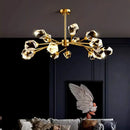 GobekUsa LED Indoor Chandelier Lighting for Living Room, Bedroom, and Dining Room