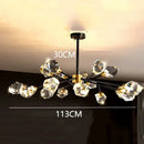 GobekUsa LED Indoor Chandelier Lighting for Living Room, Bedroom, and Dining Room