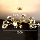GobekUsa LED Indoor Chandelier Lighting for Living Room, Bedroom, and Dining Room