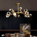 GobekUsa LED Indoor Chandelier Lighting for Living Room, Bedroom, and Dining Room