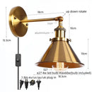 GobekUsa LED Indoor Wall Lamps Silver for Bathroom Mirror Stair Dinning Room Home Decor