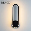 Modern minimalist white led indoor wall sconce bedroom light by Decorbites
