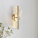 Modern black mesh rod led wall sconce light for living room by Decorbites