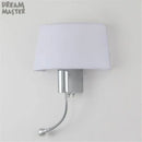 GobekUsa LED Industrial Gooseneck Wall Sconce for Bedroom Reading and Hotel