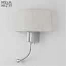GobekUsa LED Industrial Gooseneck Wall Sconce for Bedroom Reading and Hotel