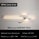 GobekUsa LED Interior Wall Lamp Black White Room Decor Modern Minimalist Lighting