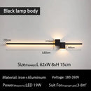 GobekUsa LED Interior Wall Lamp Black White Room Decor Modern Minimalist Lighting