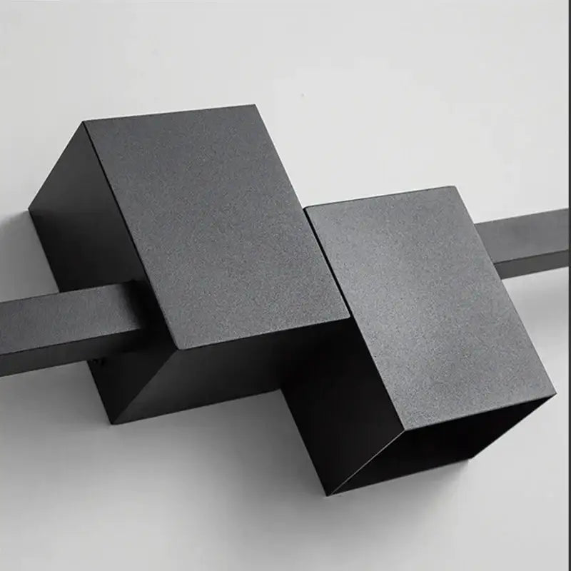 GobekUsa LED Interior Wall Lamp Black White Room Decor Modern Minimalist Lighting, photo 6 of 15